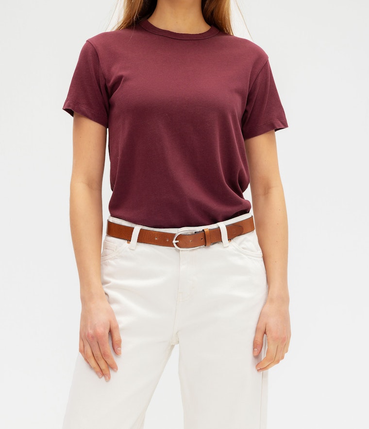 Saddler Harlow Läderbälte - Brun - Travels And Bags