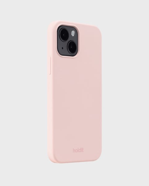 Holdit Telefonskal Silicone iPhone 14/13 - Ljusrosa - Travels And Bags