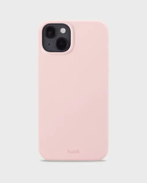 Holdit Telefonskal Silicone iPhone 14 Plus - Ljusrosa - Travels And Bags