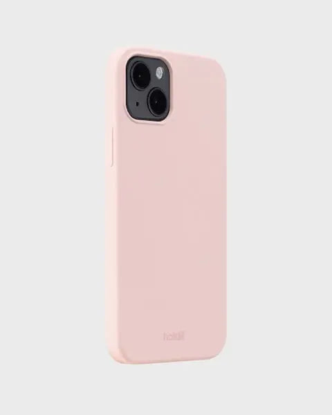 Holdit Telefonskal Silicone iPhone 14 Plus - Ljusrosa - Travels And Bags