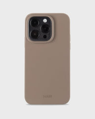 Holdit Telefonskal Silicone iPhone 14 Pro - Ljusbrun