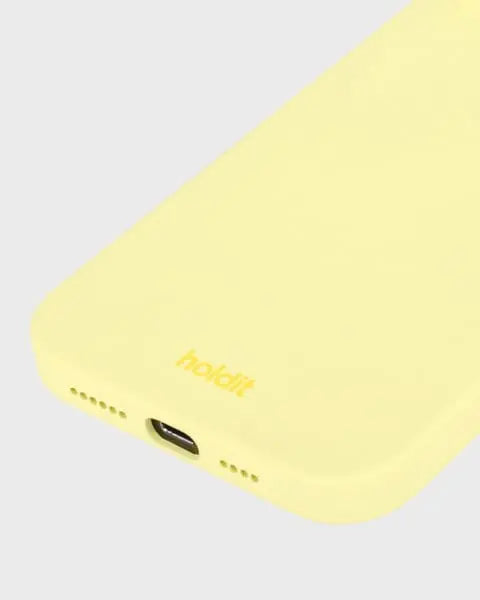 Holdit Telefonskal Silicone iPhone 14 Pro - Gul - Travels And Bags