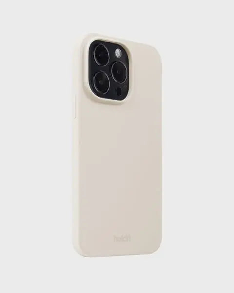 Holdit Telefonskal Silicone iPhone 14 Pro - Beige - Travels And Bags