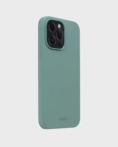 Holdit Telefonskal Silicone iPhone 14 Pro Max - Grön - Travels And Bags