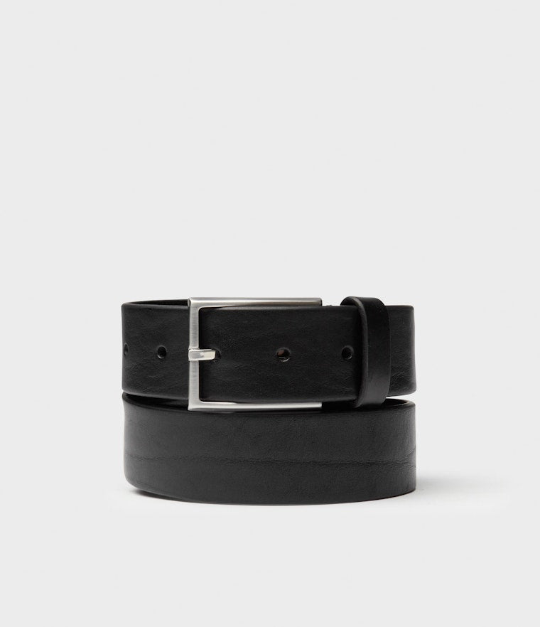 Saddler Manuel Läderbälte - Svart - Travels And Bags