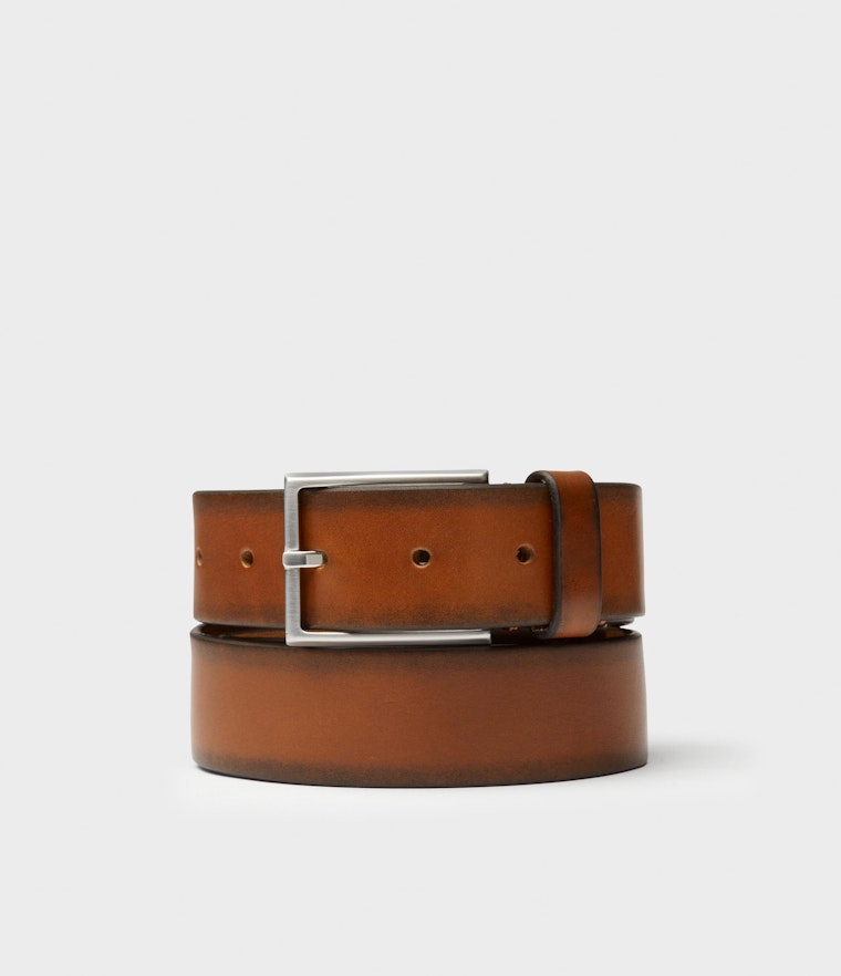 Saddler Manuel Läderbälte - Brun - Travels And Bags