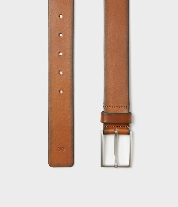 Saddler Manuel Läderbälte - Brun - Travels And Bags