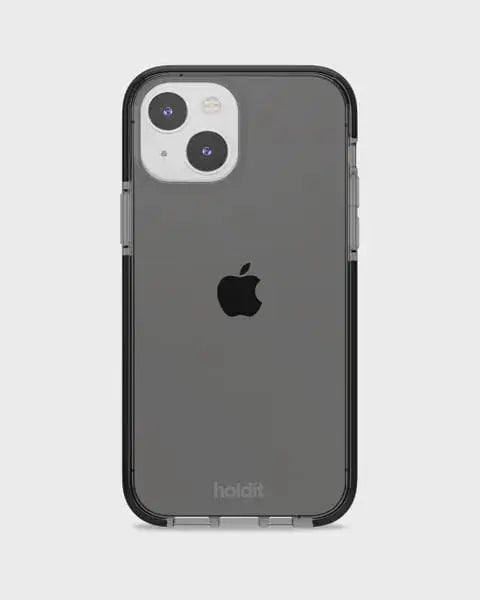 Holdit Telefonskal Seethru iPhone 14/13 - Svart - Travels And Bags