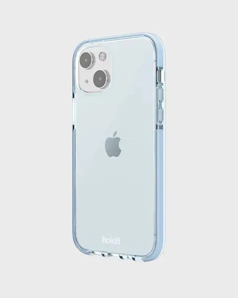 Holdit Telefonskal Seethru iPhone 14/13 - Blå - Travels And Bags