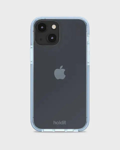 Holdit Telefonskal Seethru iPhone 14/13 - Blå - Travels And Bags