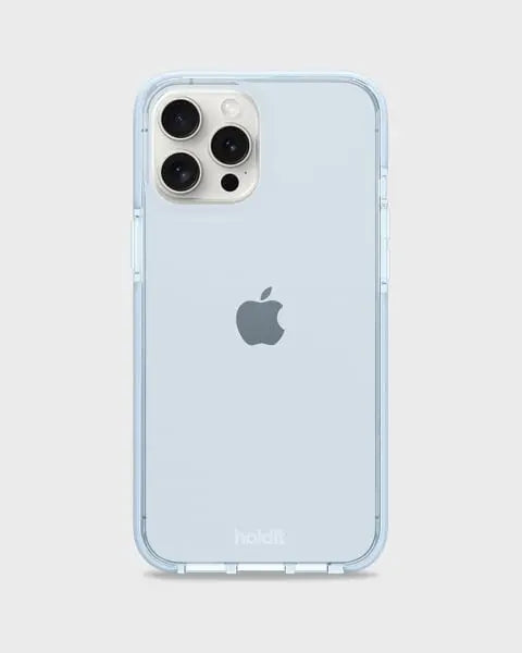 Holdit Telefonskal Seethru iPhone 14 Pro Max - Blå - Travels And Bags