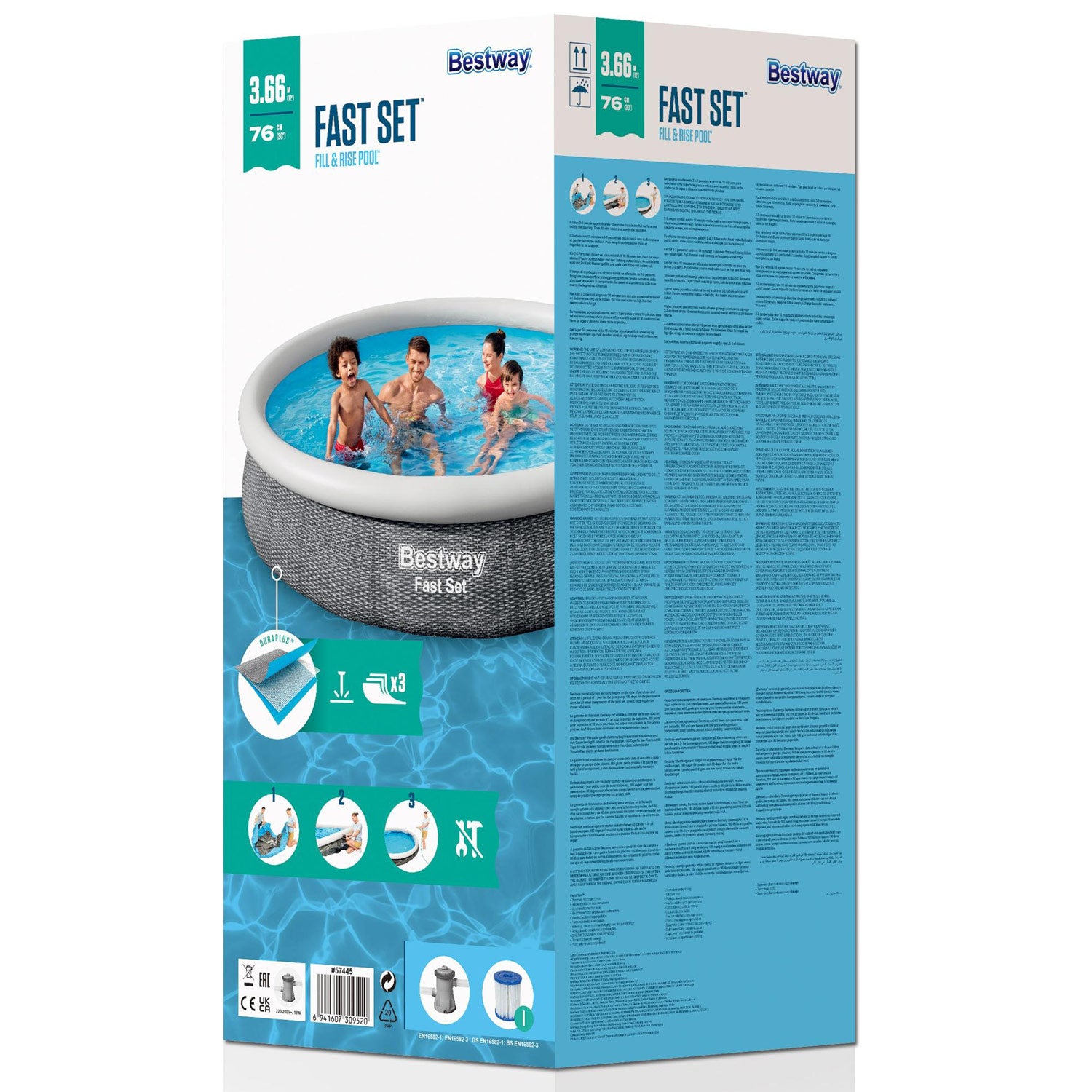 Bestway Fast Set Pool 3,66 x 76cm