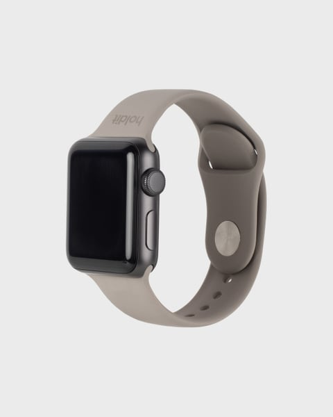 Holdit Silikonband Apple Watch 42/44/45/49mm - Taupe - Travels And Bags