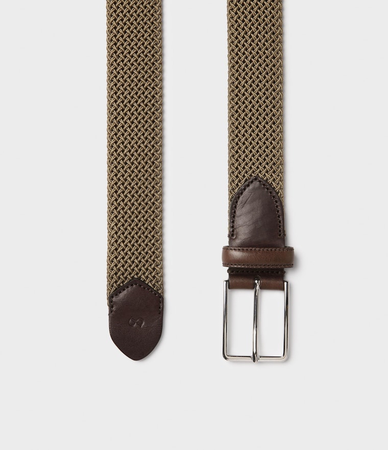 Saddler West Textilbälte - Beige - Travels And Bags