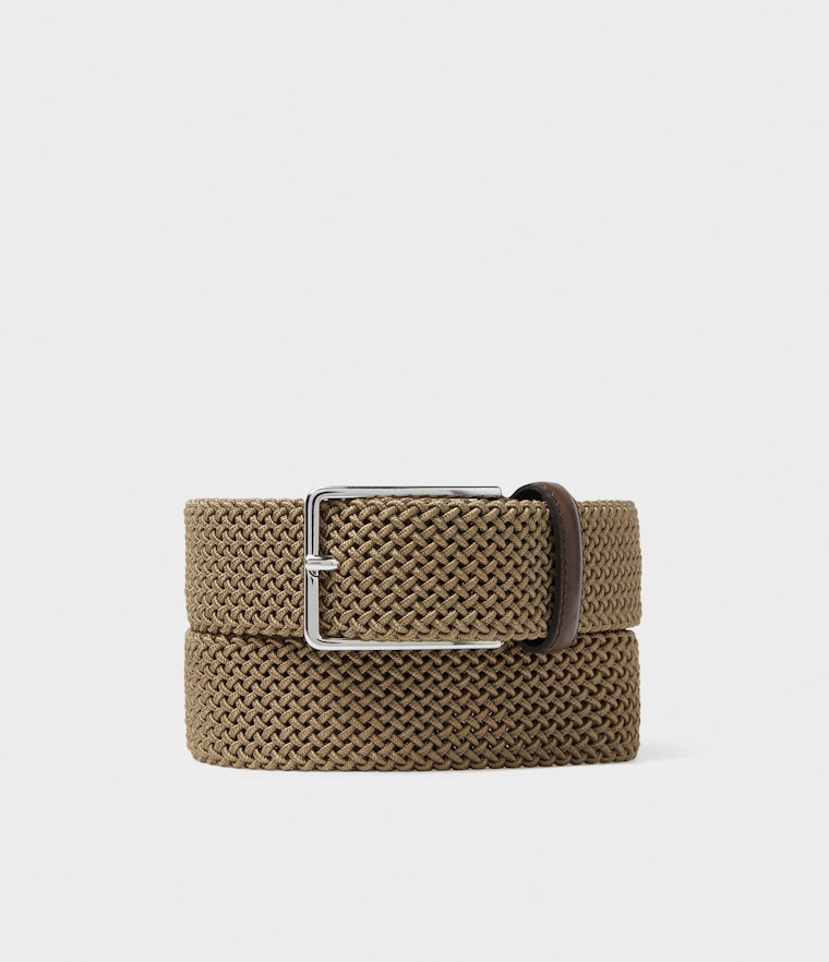 Saddler West Textilbälte - Beige - Travels And Bags