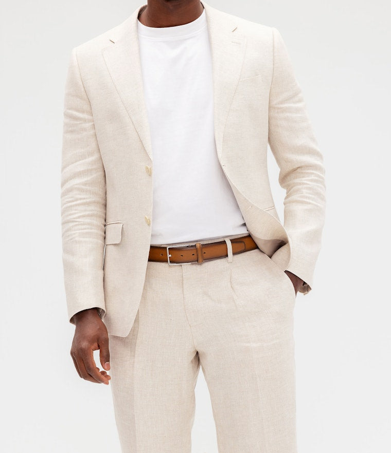 Saddler Dosso Läderbälte - Brun - Travels And Bags