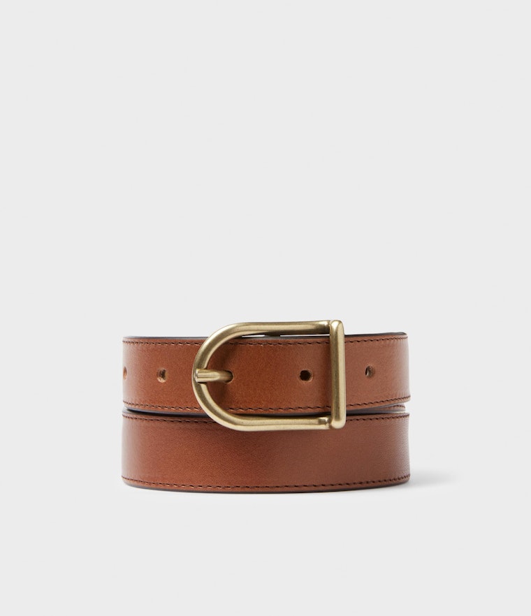 Saddler Lucia Läderbälte - Brun - Travels And Bags