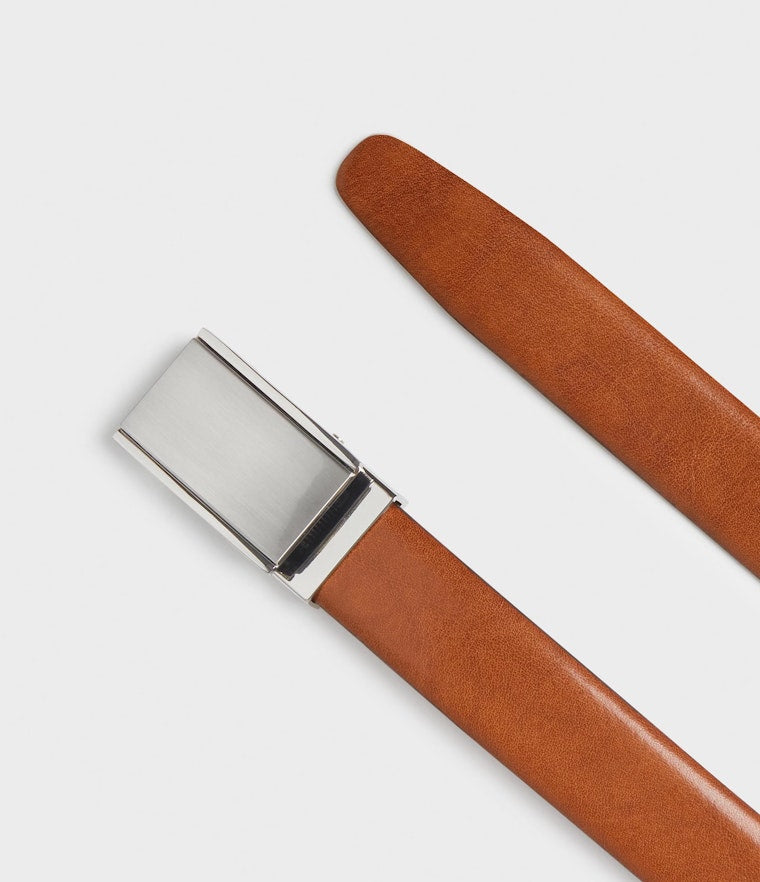 Saddler Benito Läderbälte - Brun - Travels And Bags