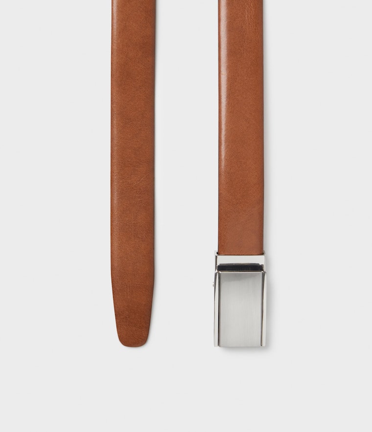 Saddler Benito Läderbälte - Brun - Travels And Bags