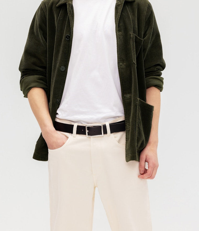 Saddler Fransisco Vändbart Läderbälte - Svart/brun - Travels And Bags