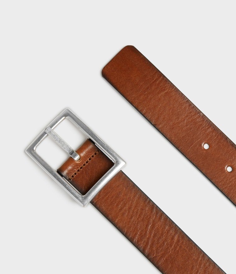 Saddler Fransisco Vändbart Läderbälte - Svart/brun - Travels And Bags