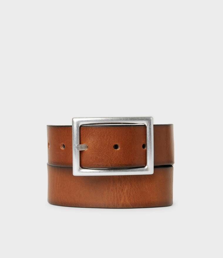 Saddler Fransisco Vändbart Läderbälte - Svart/brun - Travels And Bags