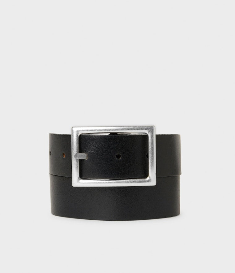 Saddler Fransisco Vändbart Läderbälte - Svart/brun - Travels And Bags