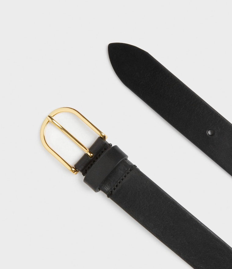 Saddler Safira Läderbälte - Svart - Travels And Bags