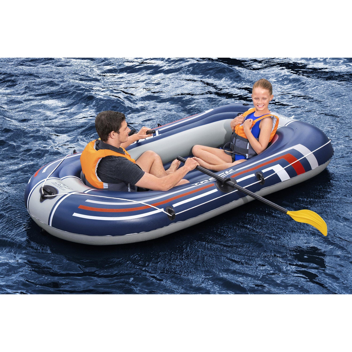 Bestway - Hydro Force Treck X1 Set Gummibåt 2.28x1.21m - Travels And Bags