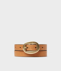 Saddler Bolsena Läderbälte - Ljusbrun
