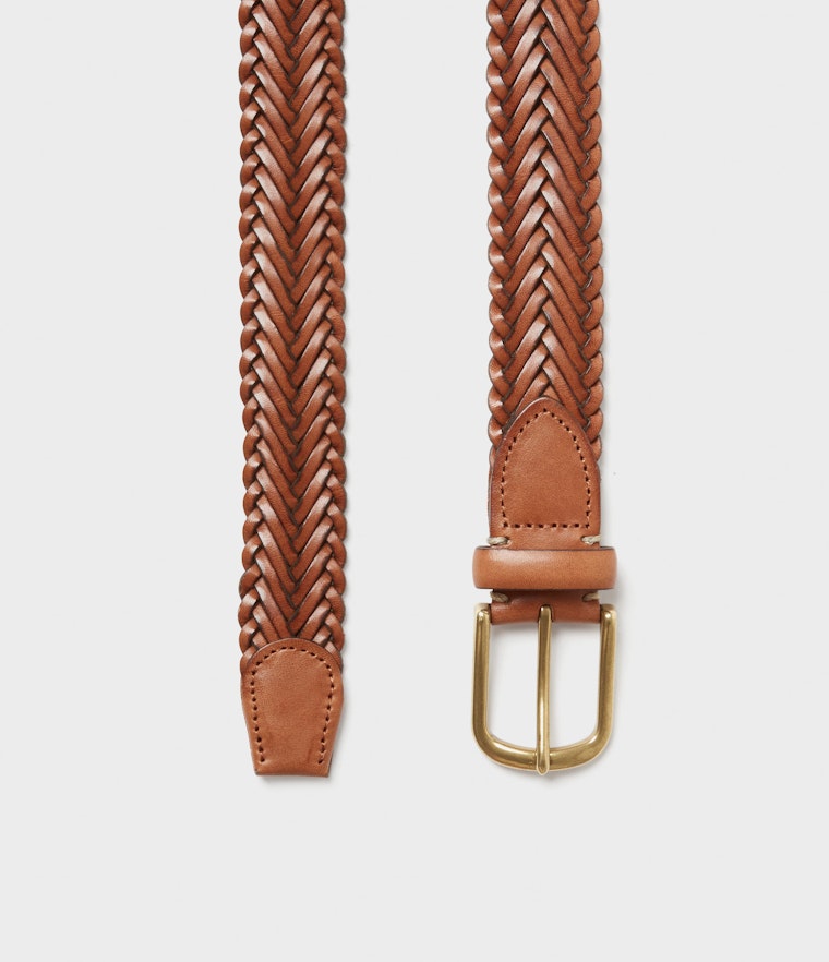 Saddler Vico Läderbälte - Brun - Travels And Bags