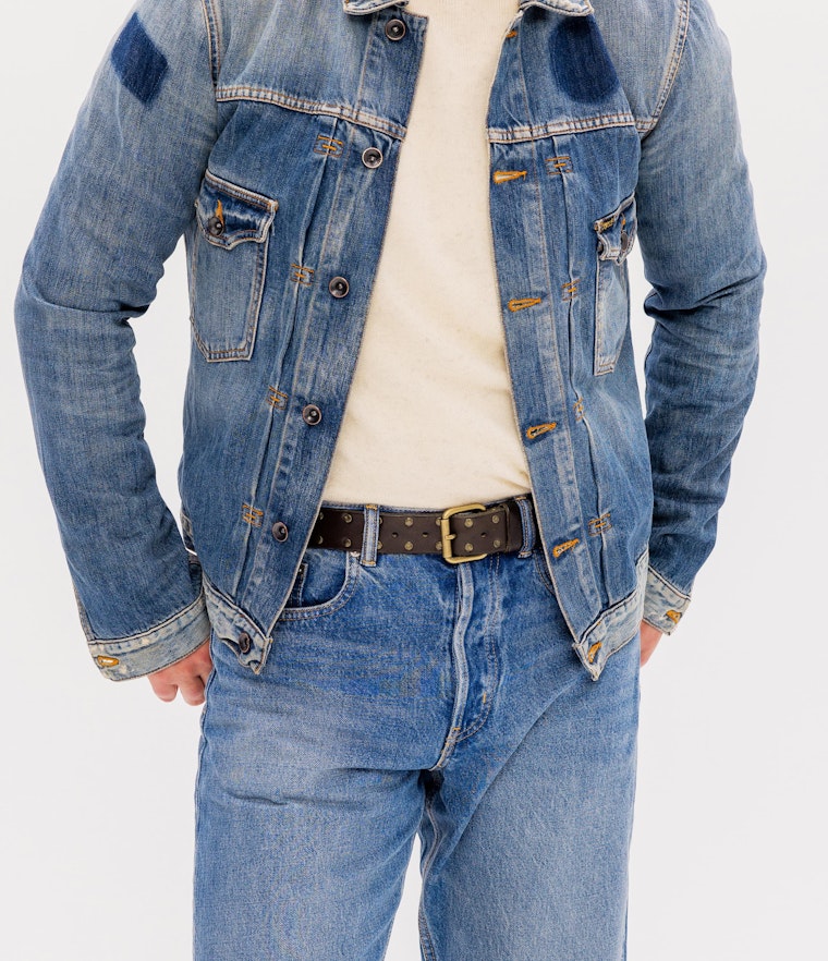 Saddler Malen Läderbälte - Mörkbrun - Travels And Bags