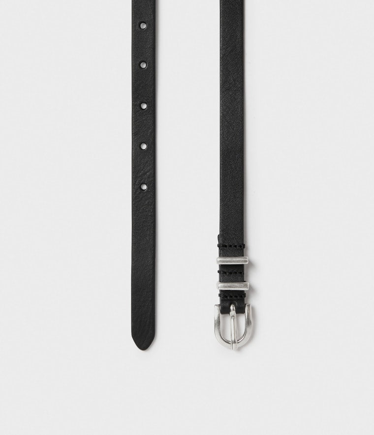 Saddler Kilen Läderbälte - Svart - Travels And Bags