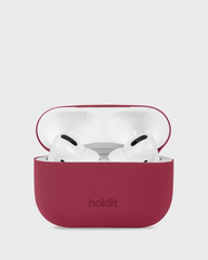 Holdit Airpodsfodral Silicone AirPods Pro - Röd