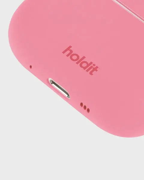 Holdit Airpodsfodral Silicone AirPods Pro - Ljusrosa - Travels And Bags