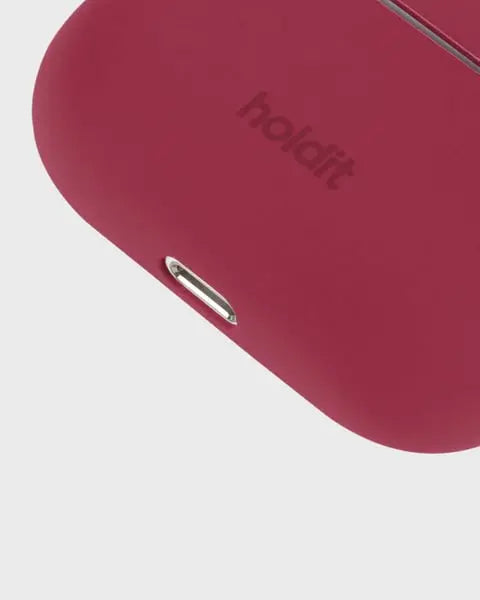 Holdit Airpodsfodral Silicone AirPods Pro - Röd - Travels And Bags
