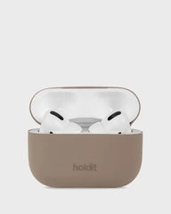Holdit Airpodsfodral Silicone AirPods Pro - Ljusbrun
