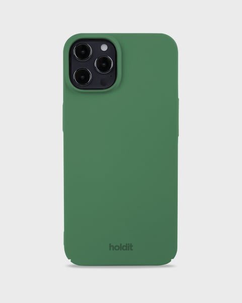 Holdit Telefonskal Slim iPhone 12/12 Pro - Grön - Travels And Bags