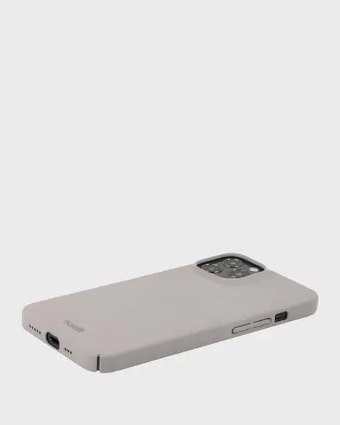 Holdit Telefonskal Slim iPhone 12/12 Pro - Taupe - Travels And Bags