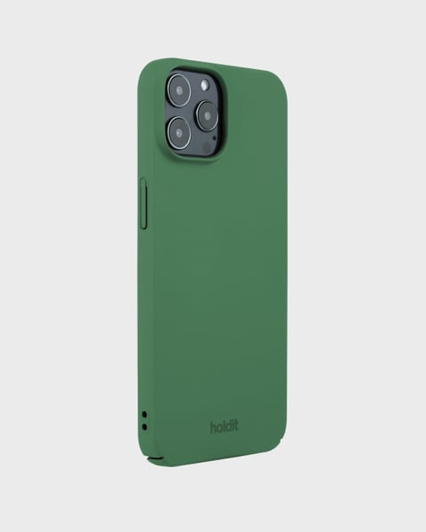Holdit Telefonskal Slim iPhone 12/12 Pro - Grön - Travels And Bags