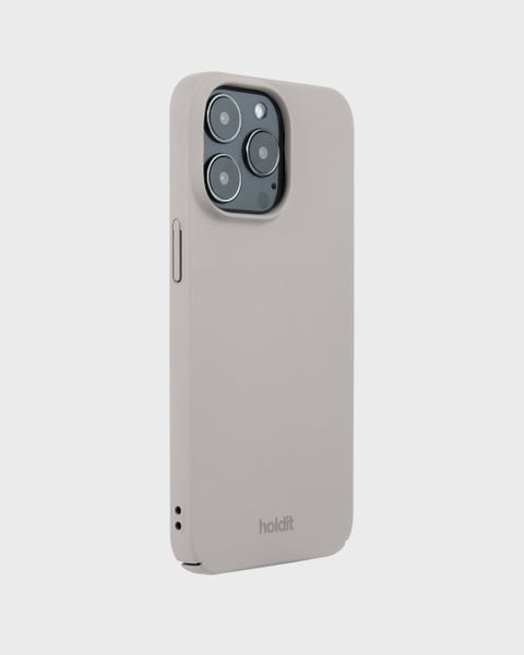 Holdit Telefonskal Slim iPhone 13 Pro - Taupe - Travels And Bags