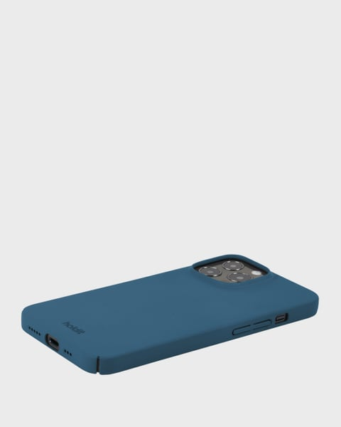 Holdit Telefonskal Slim iPhone 13 Pro - Blå - Travels And Bags