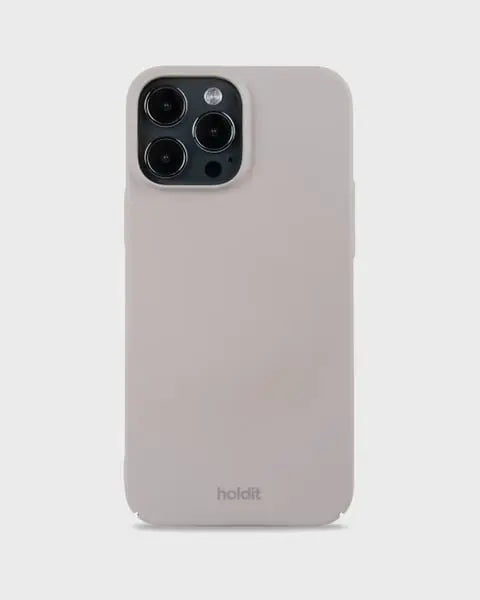 Holdit Telefonskal Slim iPhone 13 Pro Max - Taupe - Travels And Bags