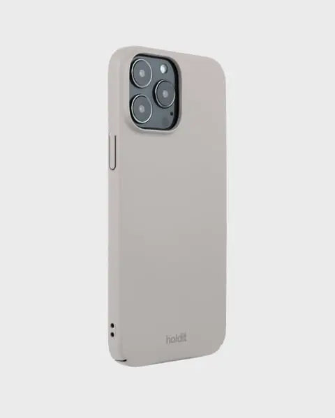 Holdit Telefonskal Slim iPhone 13 Pro Max - Taupe - Travels And Bags