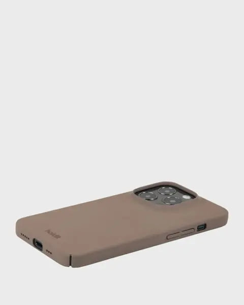 Holdit Telefonskal Slim iPhone 14 Pro - Ljusbrun - Travels And Bags