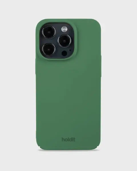Holdit Telefonskal Slim iPhone 14 Pro - Grön - Travels And Bags