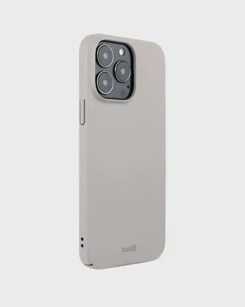 Holdit Telefonskal Slim iPhone 14 Pro Max - Taupe - Travels And Bags
