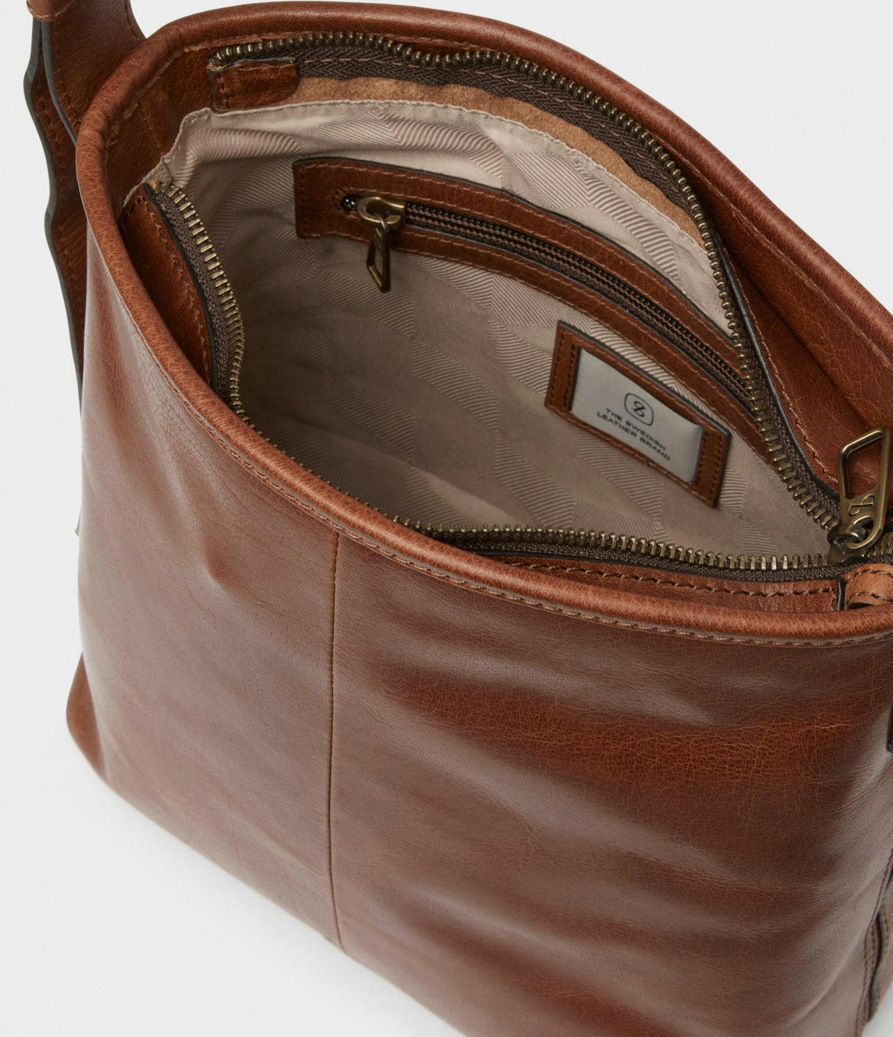 Saddler Lykke Axelremsväska - Brun - Travels And Bags