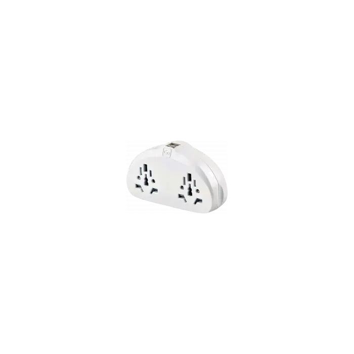 Go Travel Världsadapter till EU Duo + USB - Travels And Bags