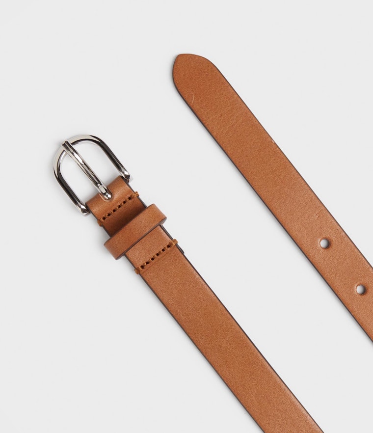 Saddler Julie Läderbälte - Ljusbrun - Travels And Bags